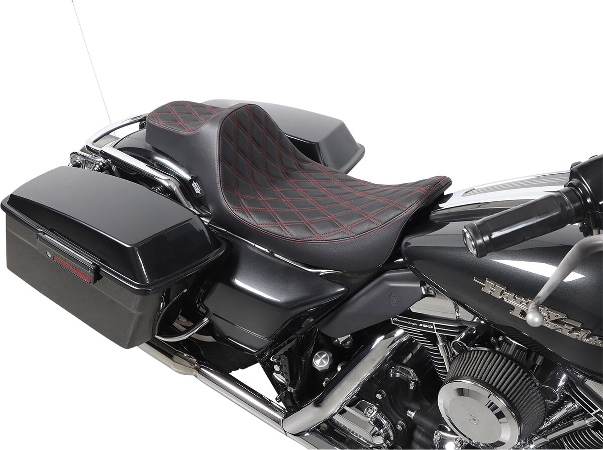 DRAG SPECIALTIES SEATS SEAT PREDATOR III EXTENDED REA 08011371