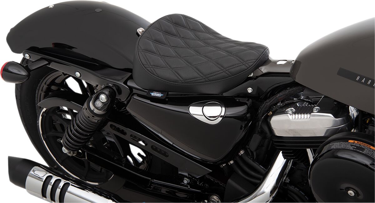 DRAG SPECIALTIES SEATS SEAT BOBBER SOLO DOUBLE DIAMON 0804-0739