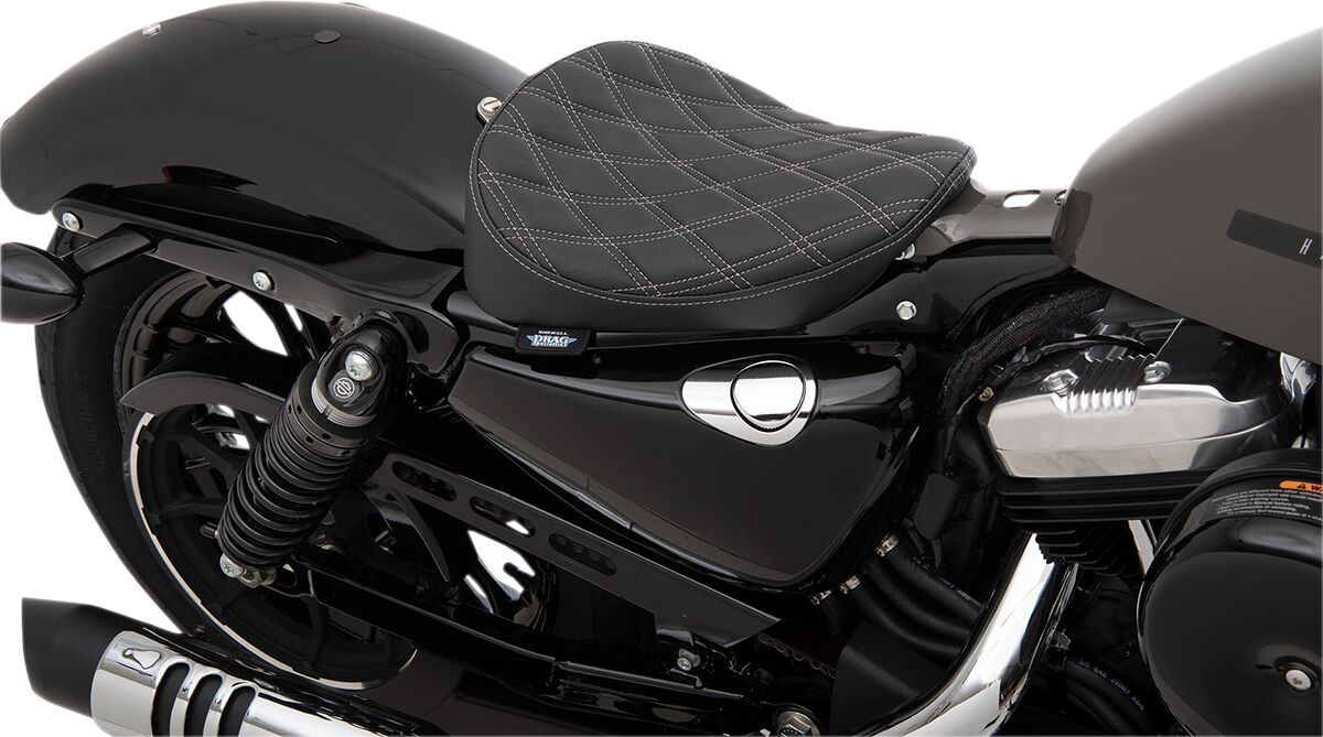 DRAG SPECIALTIES SEATS SEAT BOBBER SOLO DOUBLE DIAMON 0804-0740