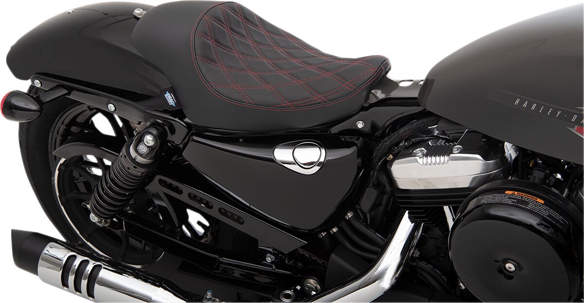 DRAG SPECIALTIES SEATS SEAT SOLO 3/4 DOUBLE DIAMOND R 0804-0746