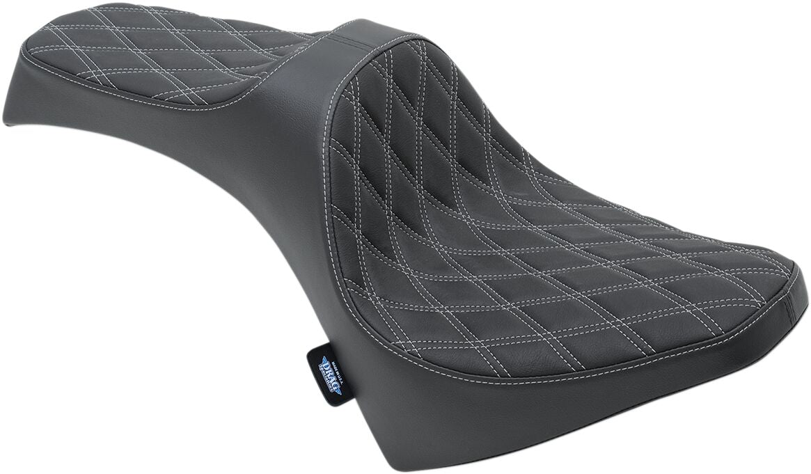DRAG SPECIALTIES SEATS SEAT PREDATOR III DOUBLE DIAMO 0810-2120