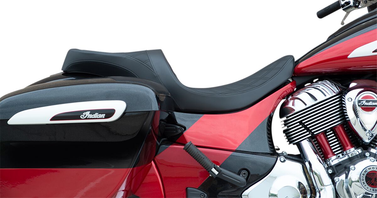 DRAG SPECIALTIES SEATS SEAT TOURING LOW PROFILE DOUBL 0810-2258