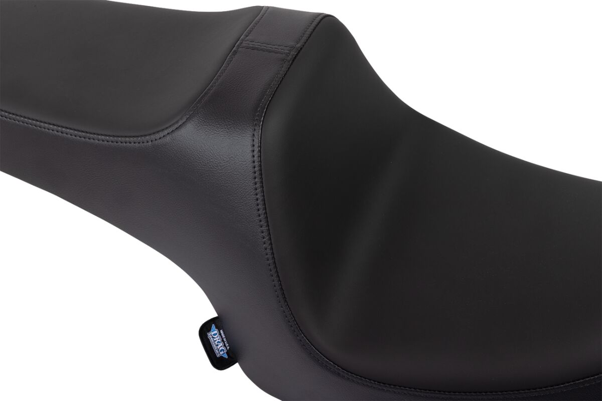 DRAG SPECIALTIES SEATS Predator III Seat - Solar Leather - Smooth - Challenger 4718E