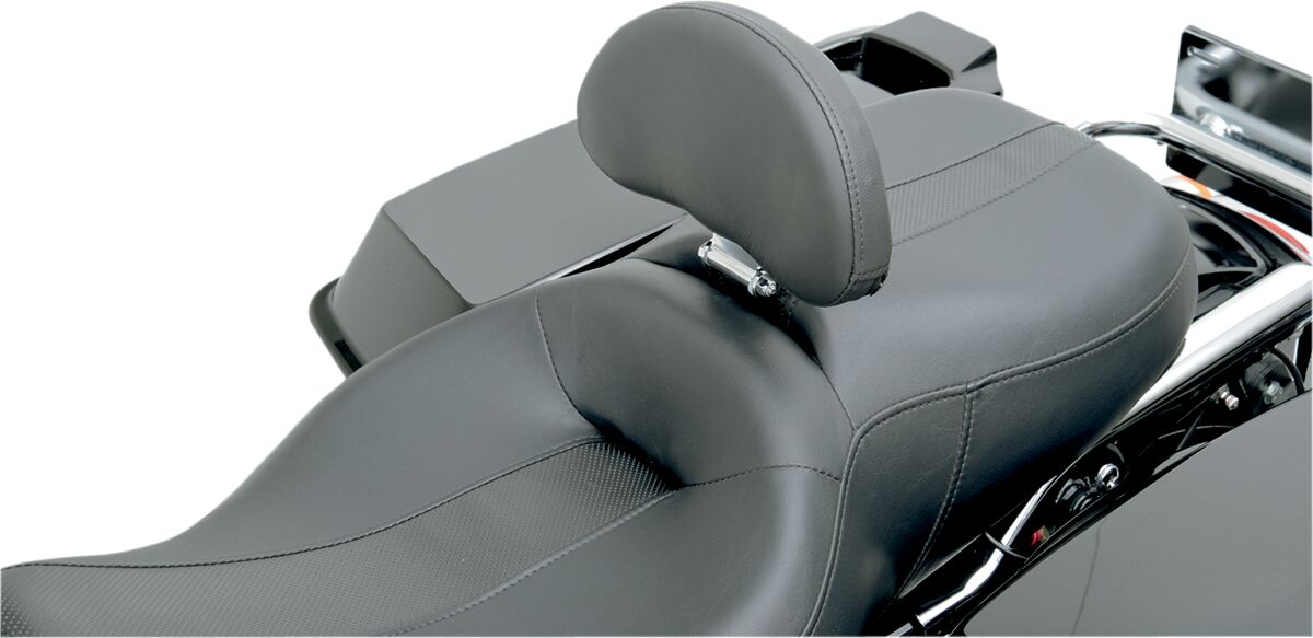 DRAG SPECIALTIES SEATS BACKREST SMALL FRONT EZ GLIDE LEATHER BLACK 0822-0164