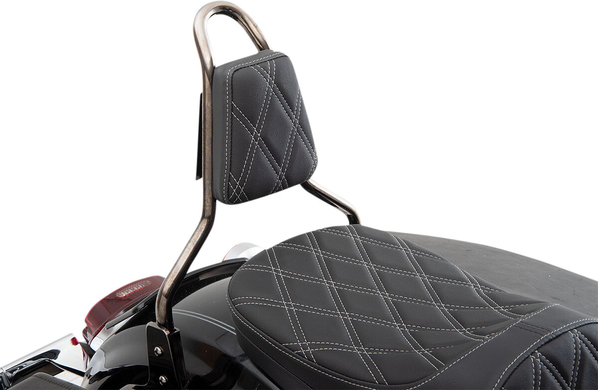 DRAG SPECIALTIES SEATS PAD SISSY BAR DOUBLE DIAMOND S 0822-0450