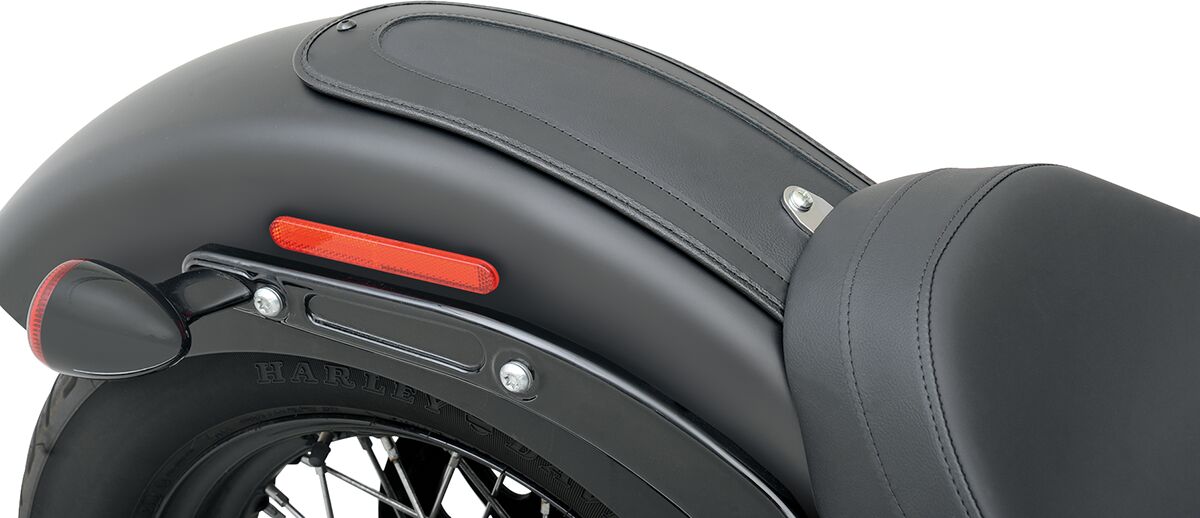 DRAG SPECIALTIES SEATS FENDER PROTECTOR FENDER SKINS REAR SMOOTH VINYL BLACK 1405-0184