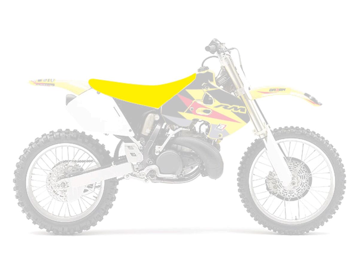 BLACKBIRD RACING PYRAMID SEAT COVER YELLOW 1317G/01