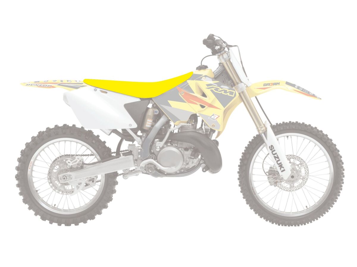 BLACKBIRD RACING PYRAMID SEAT COVER YELLOW 1318G/01