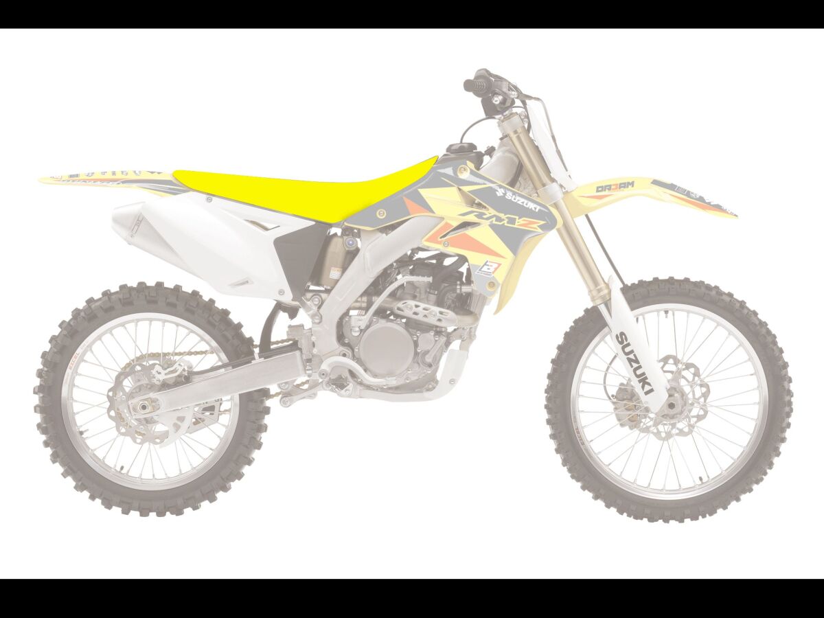 BLACKBIRD RACING PYRAMID SEAT COVER YELLOW 1328G/01