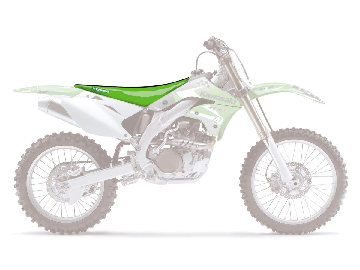 BLACKBIRD RACING DOUBLE GRIP 3 SEAT COVER GREEN/BLACK 1427H