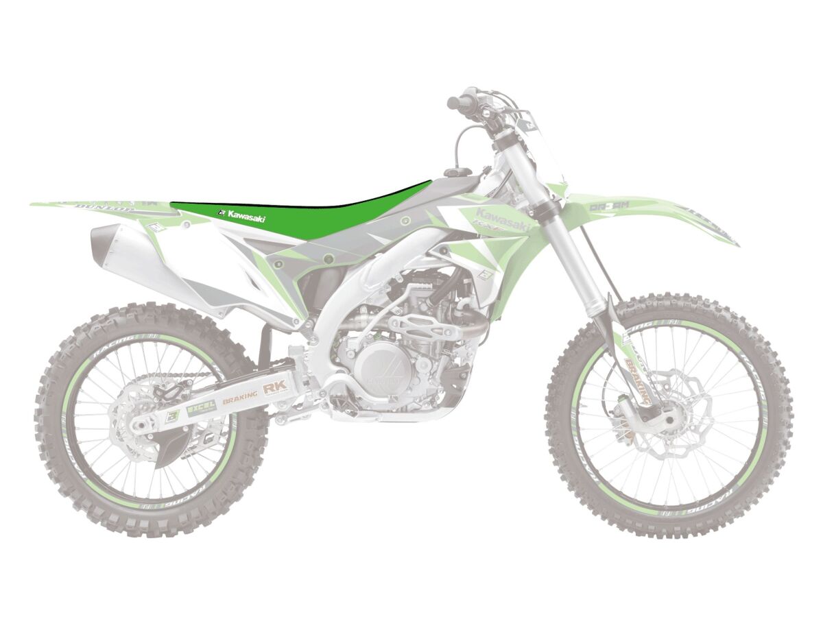 BLACKBIRD RACING DOUBLE GRIP 3 SEAT COVER GREEN/BLACK 1430H