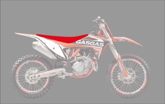 BLACKBIRD RACING SEATCVR PYR GASGAS 21- RD 1908G/01