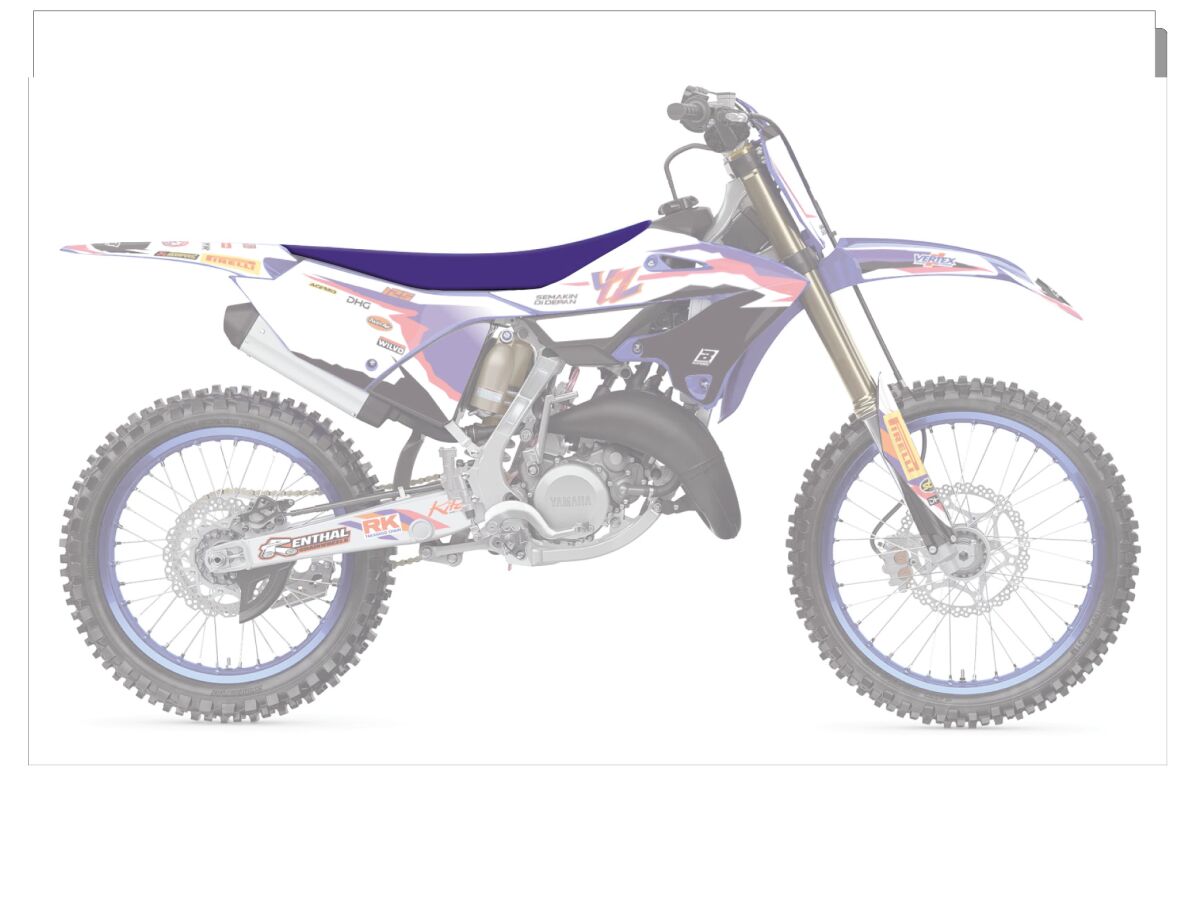 BLACKBIRD RACING SEATCOVER REP YZ 50TH 22- 1251R11/01