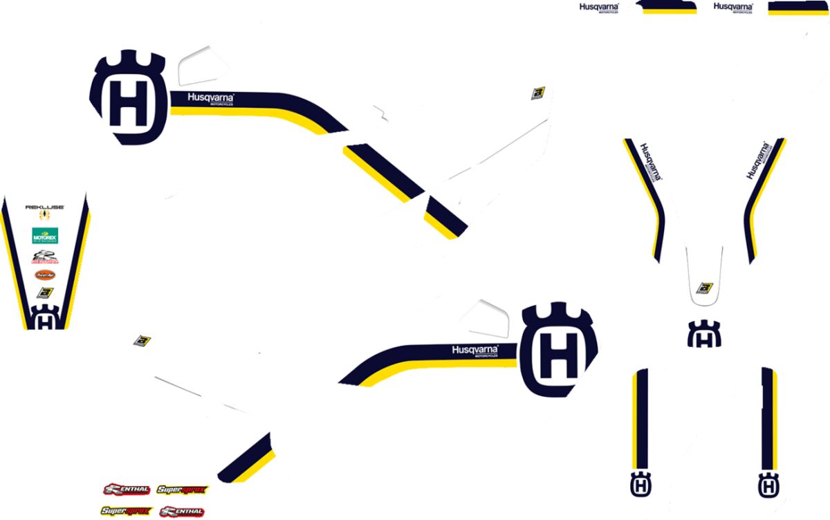 BLACKBIRD RACING GRAPHIC KT RETRO HUSKY 2615AA