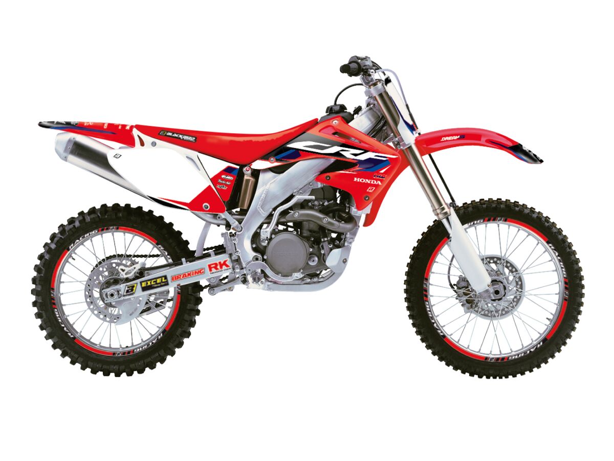 BLACKBIRD RACING GRAPHIC KIT DREAM 5 CRF450 02-04 2137AB