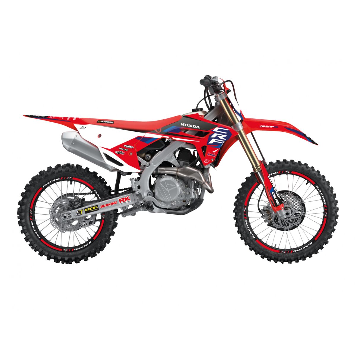 BLACKBIRD RACING GRAPHIC KIT DREAM 5 CHROME CRF 2148ABCRO