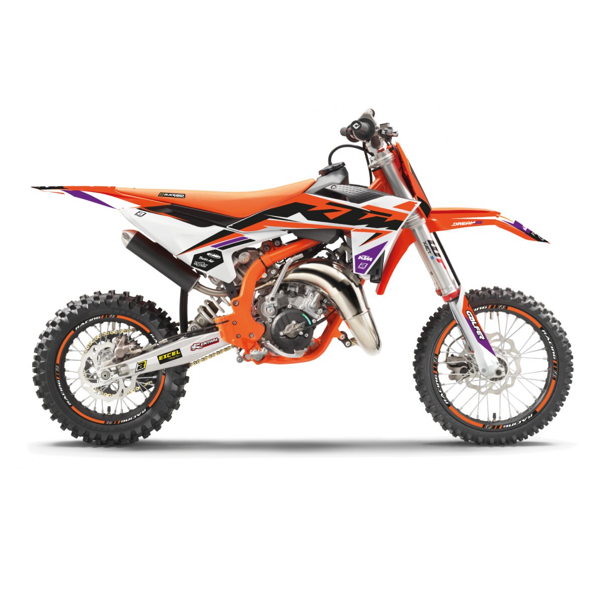 BLACKBIRD RACING GRAPHIC KIT DREAM 5 CHROME KTM 2550ABCRO