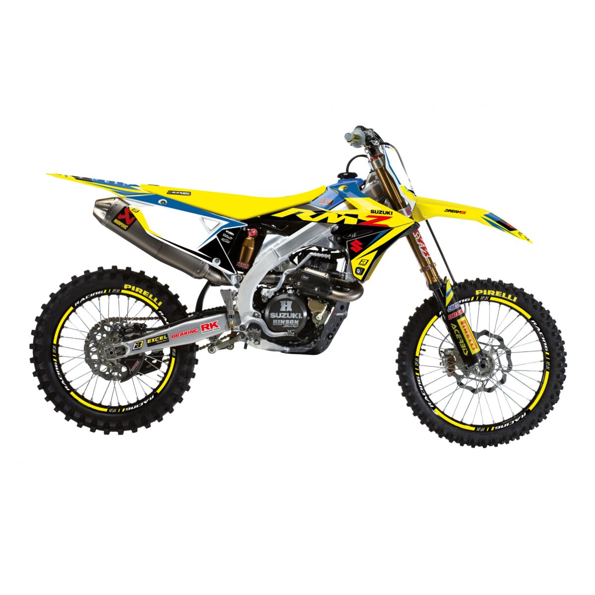BLACKBIRD RACING GRAPHIC KIT DREAM 5 CHROME SUZ 2320ABCRO