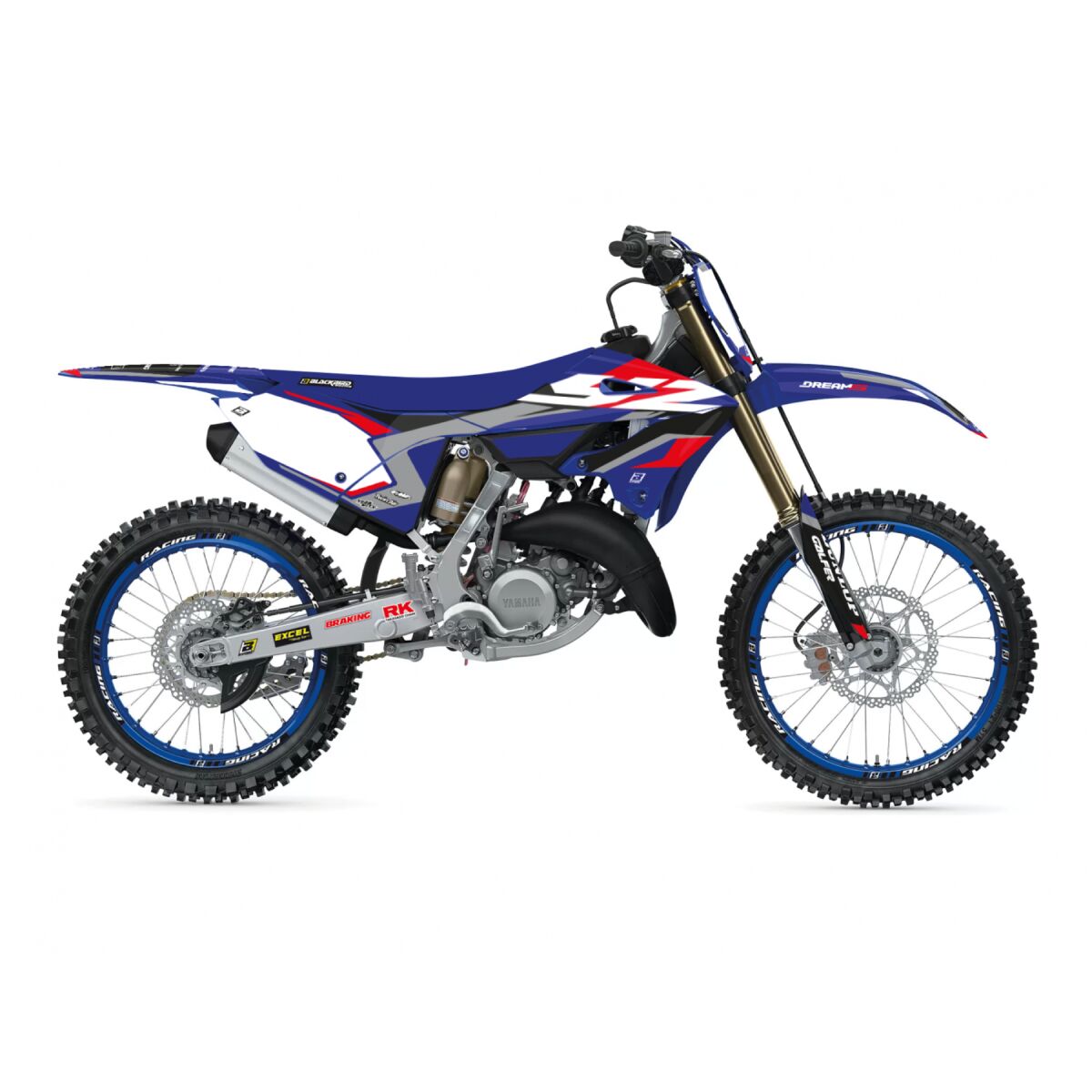 BLACKBIRD RACING GRAPHIC KIT DREAM 5 CHROME YZ 2250ABCRO