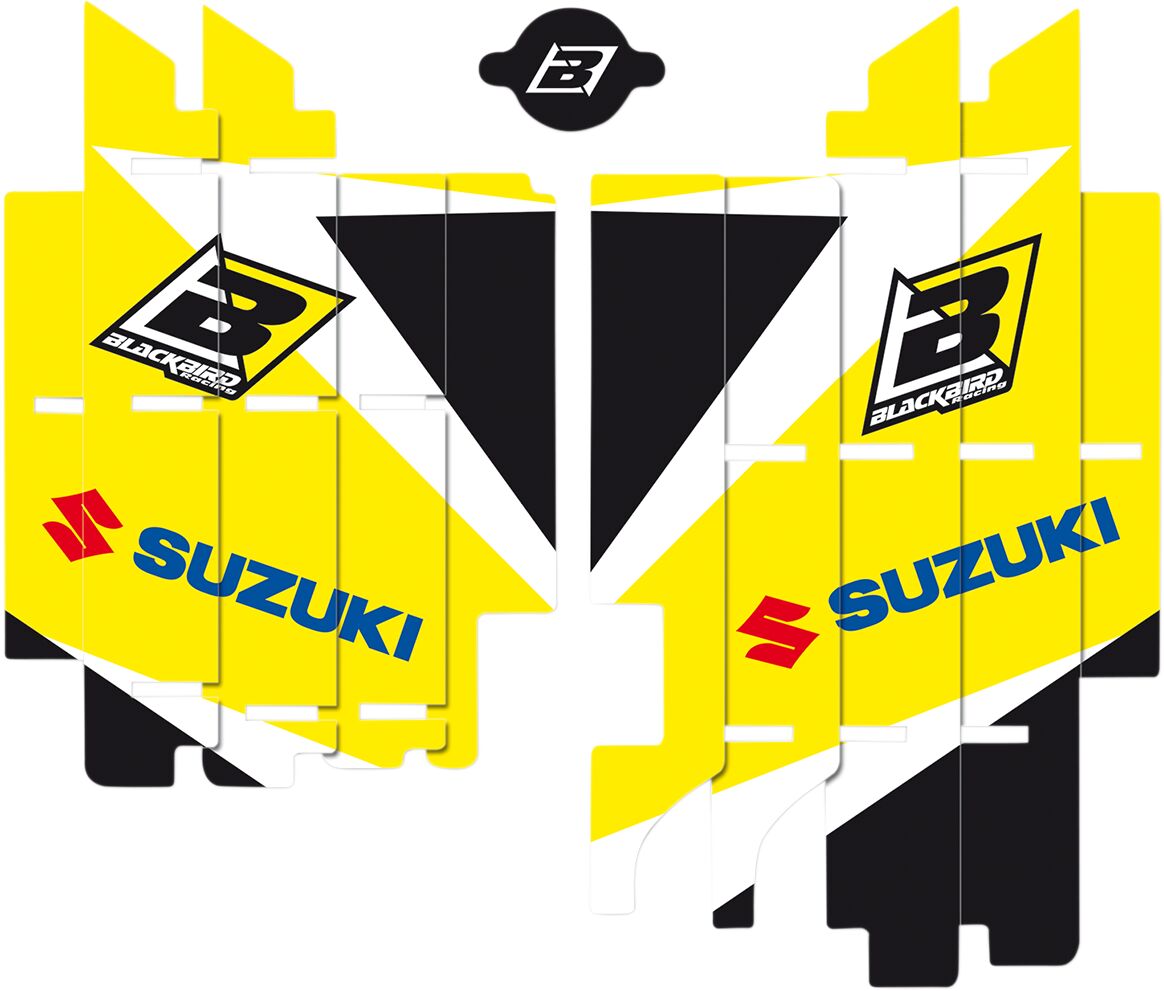 BLACKBIRD RACING RADIATOR LOUVER DR4 RMZ450 18 A304E