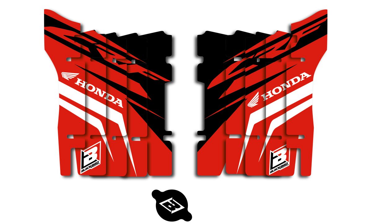 BLACKBIRD RACING RADIATOR LOUVER DREAM CRF A107N