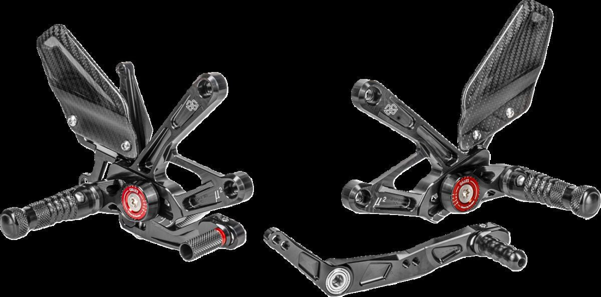 GILLES TOOLING REARSET MUE2 YAMAHA BLACK MUE2-Y01-B