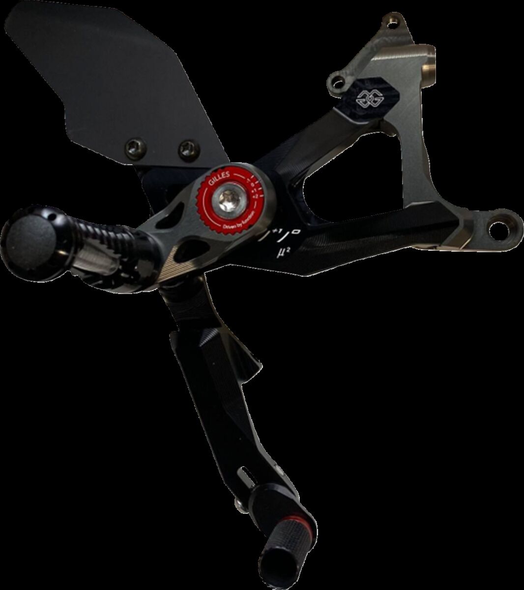GILLES TOOLING REARSET MUE2 BLACK DUC. MUE2-D02-B