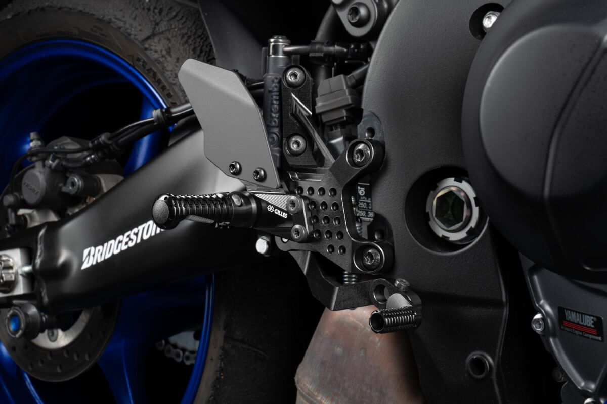 GILLES TOOLING ADJUSTABLE REARSET BLACK YAMAH AS31GT3-Y18-B
