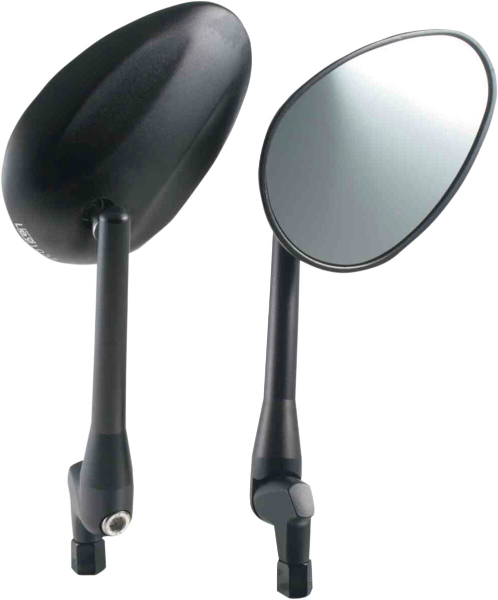 PARTS EUROPE CUSTOM REPLACEMENT MIRROR / ALUMINIUM / BLACK 01181171121
