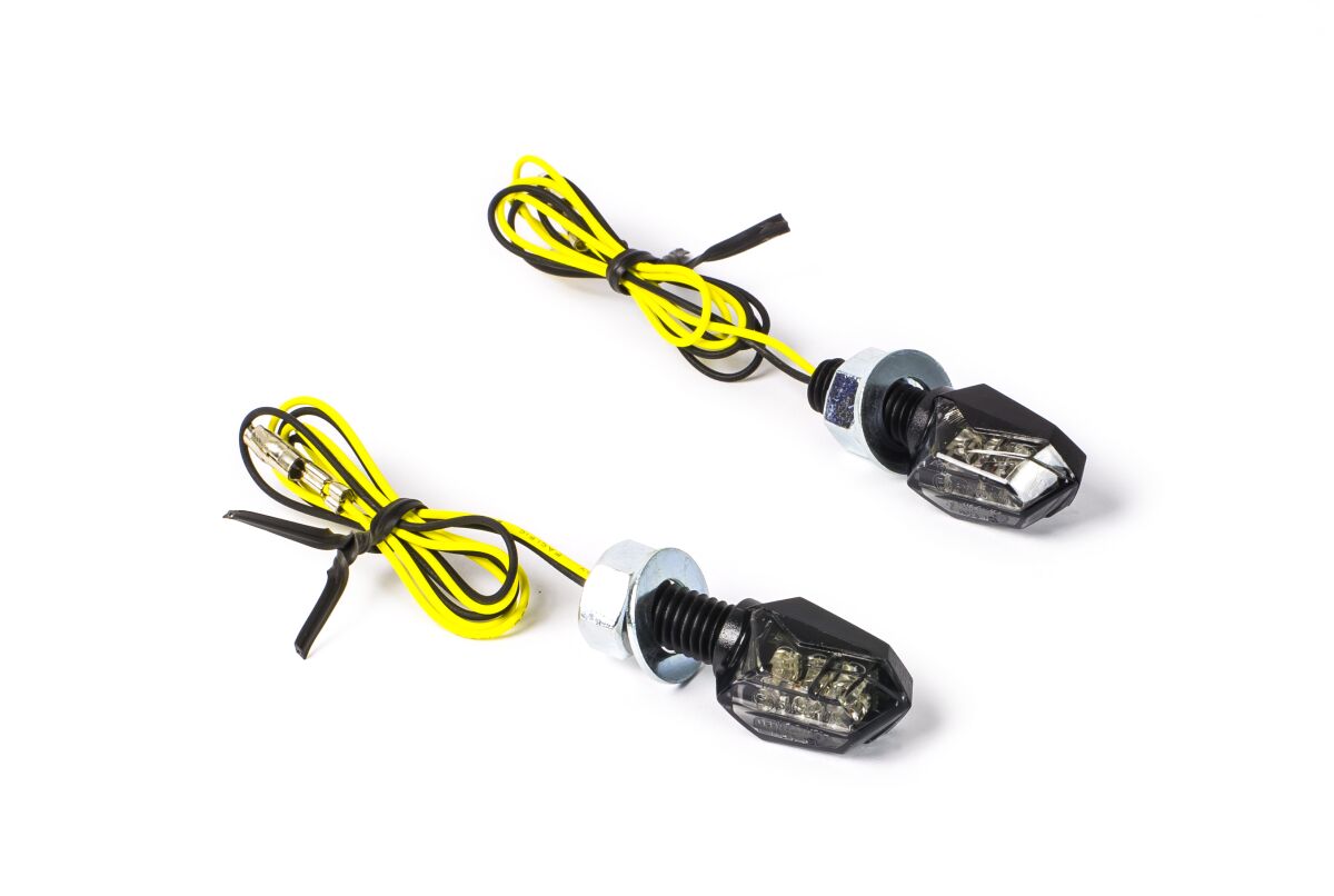 PARTS EUROPE LED SMOKE - LENS TURN SIGNAL / ABS / BLACK 012086921