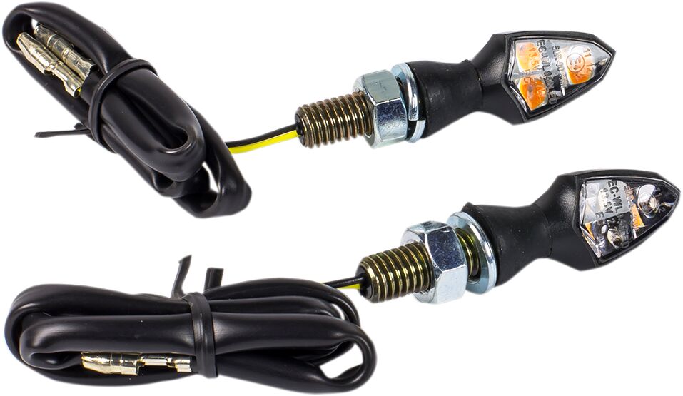 PARTS EUROPE LED SMOKE - LENS TURN SIGNAL / ABS / BLACK 012348912