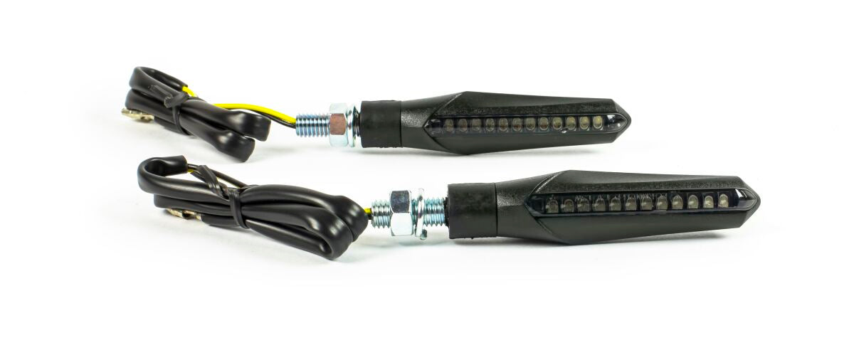 PARTS EUROPE LED RUNNING LIGHT SMOKE - LENS TURN SIGNAL / ABS / BLACK 012548121