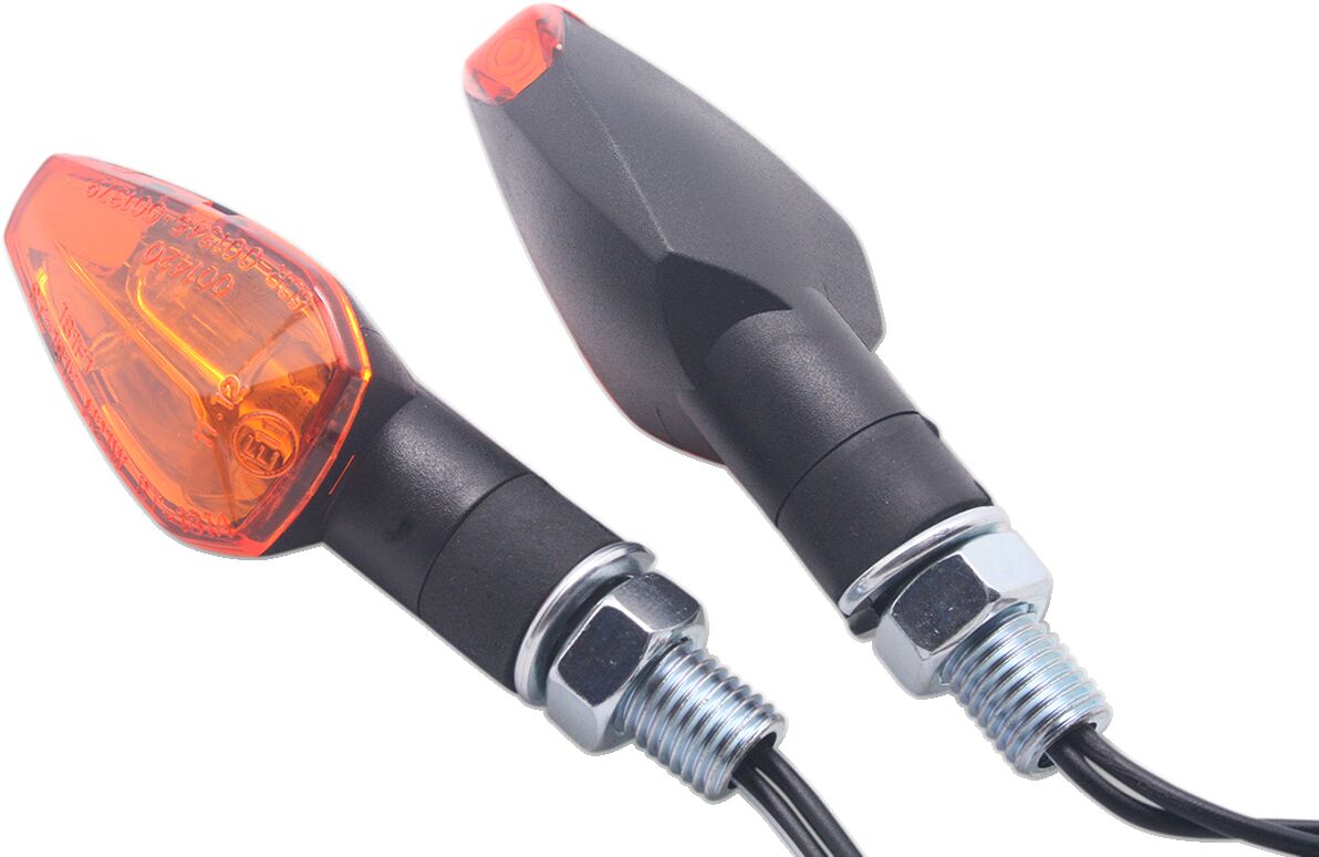 PARTS EUROPE AMBER - LENS TURN SIGNAL / ABS / BLACK 0115731111