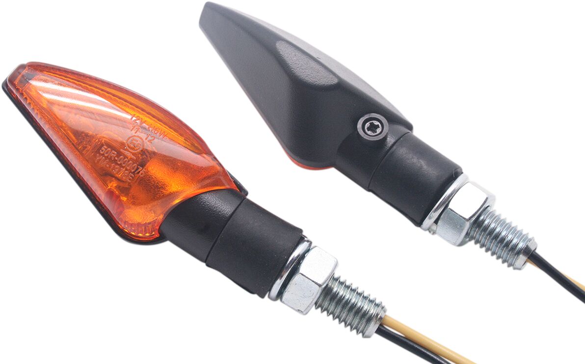 PARTS EUROPE AMBER - LENS TURN SIGNAL / ABS / BLACK 011856211