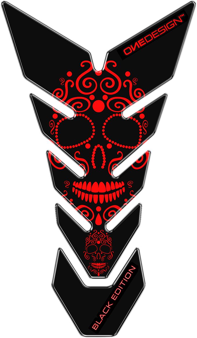 OneDesign TANKPAD BLACK EDITION RED CGBE5P