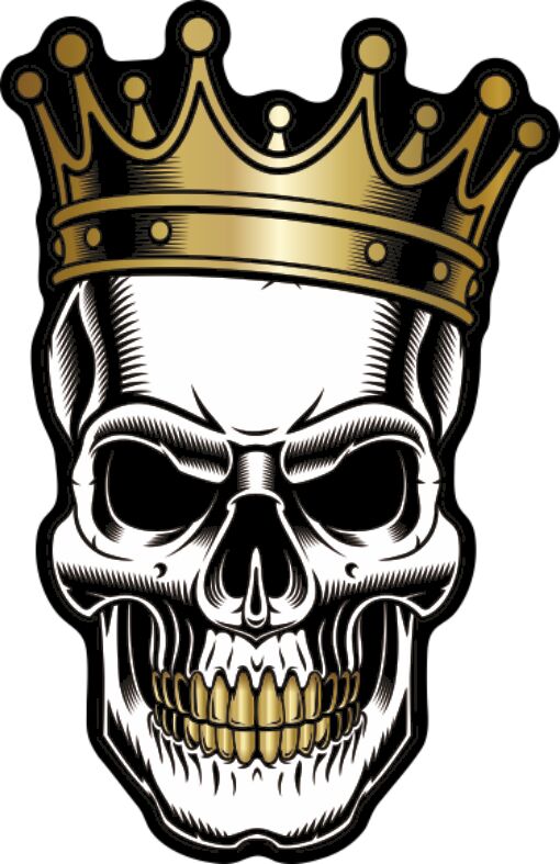 OneDesign UV LABELS SKULL 5030P