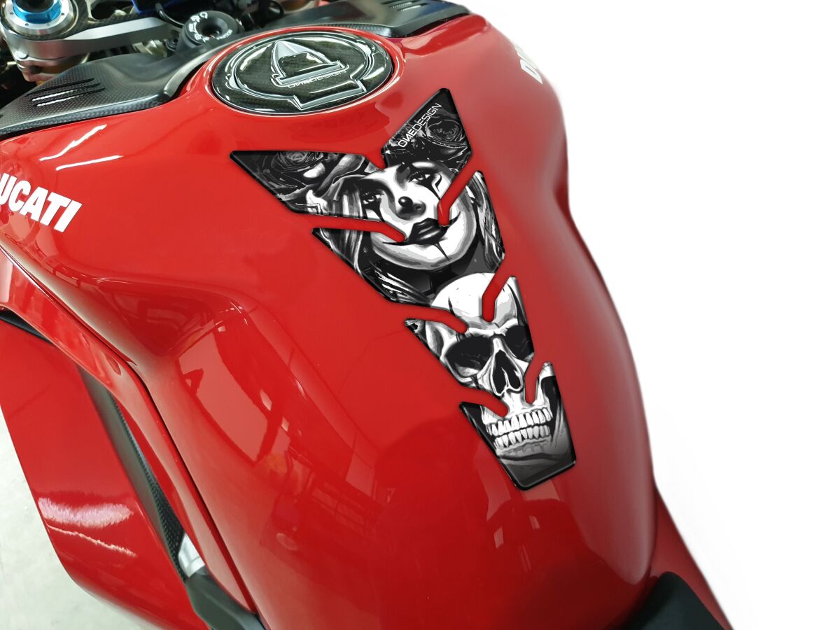OneDesign TANK PAD MAX WOMAN W/ SKULL PAD13P
