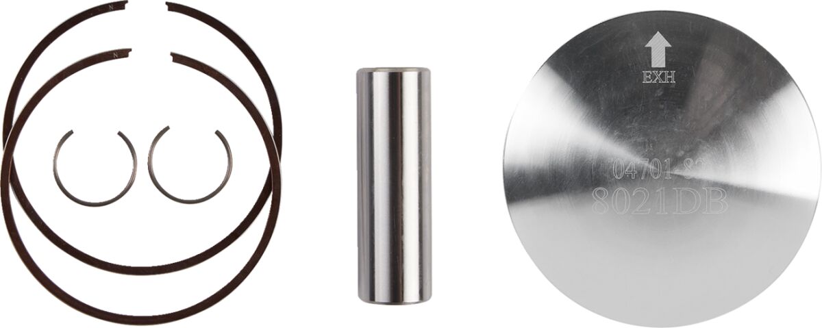 WOSSNER PISTON KIT FORGED STEEL PERFORMANCE REPLACEMENT / HONDA / SIZE +0,01 8021DB