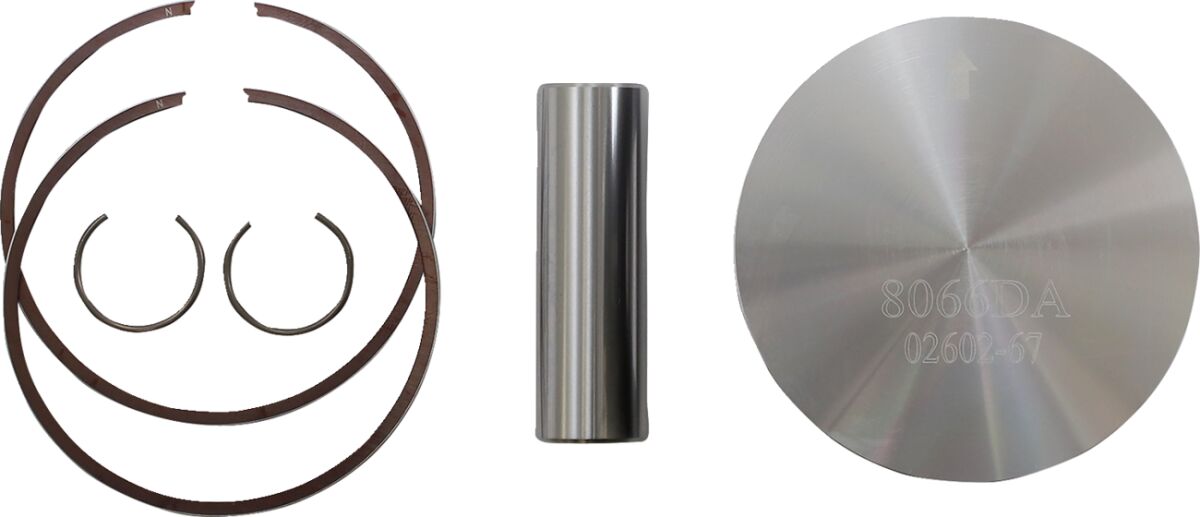WOSSNER PISTON KIT FORGED STEEL OEM REPLACEMENT / HONDA / SIZE STANDARD 8066DA