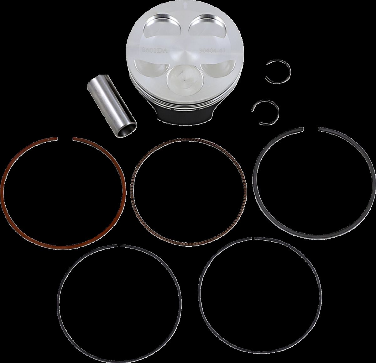 WOSSNER PISTON KIT FORGED STEEL OEM REPLACEMENT / YAMAHA / SIZE STANDARD 8601DA
