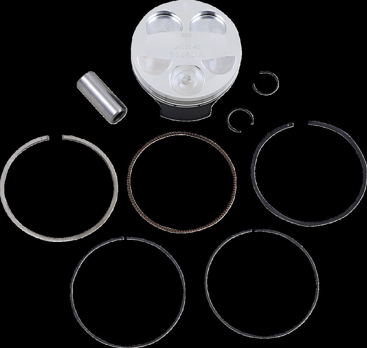 WOSSNER PISTON KIT FORGED STEEL OEM REPLACEMENT / GASGAS / YAMAHA / SIZE STANDARD 8614DA