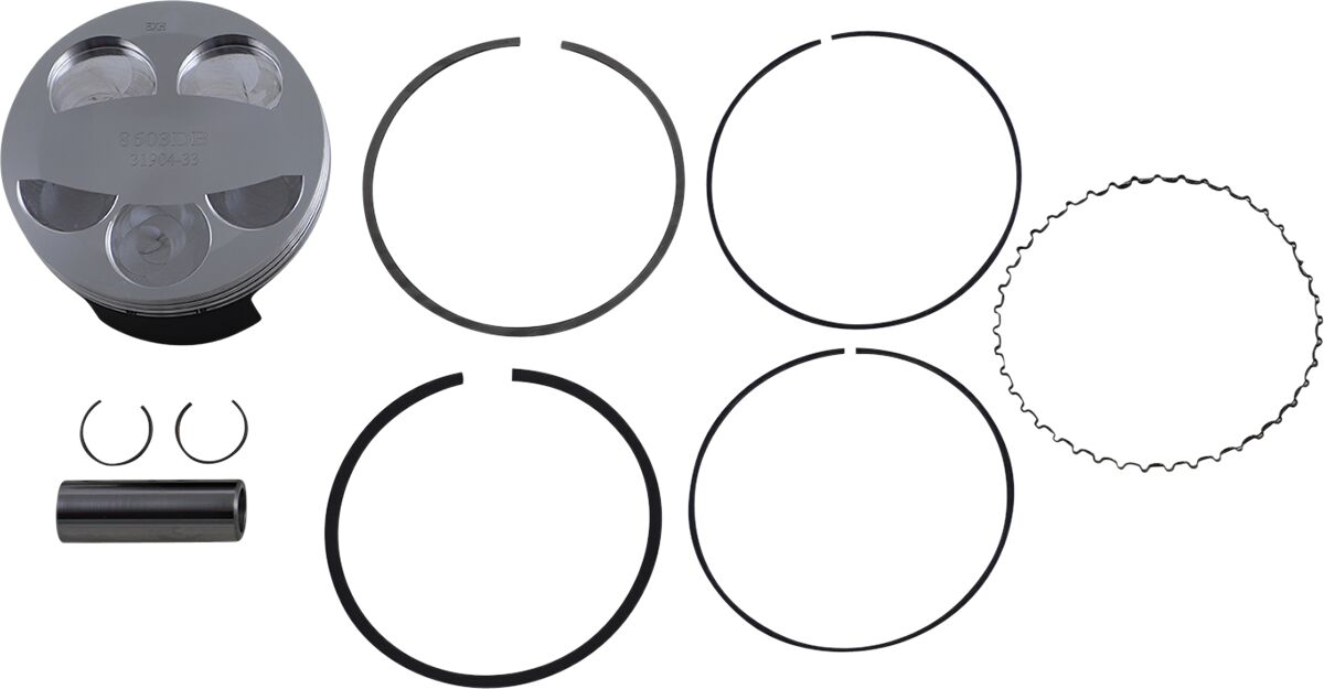 WOSSNER PISTON KIT FORGED STEEL PERFORMANCE REPLACEMENT / GASGAS / YAMAHA / SIZE +0,01 8630DB