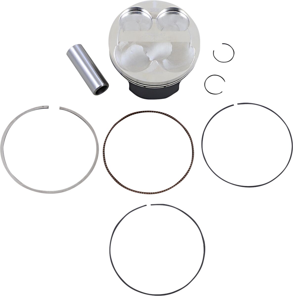 WOSSNER PISTON KIT FORGED STEEL PERFORMANCE REPLACEMENT / KAWASAKI / SIZE +0,02 8635DC
