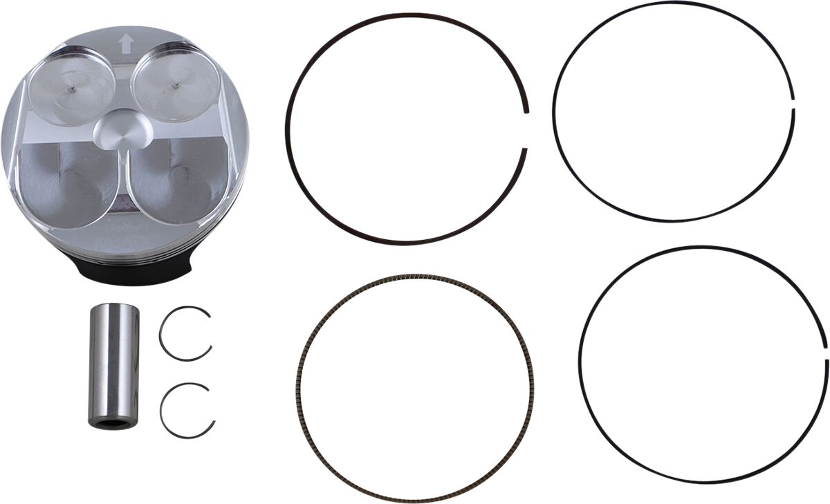 WOSSNER PISTON KIT FORGED STEEL PERFORMANCE REPLACEMENT / HONDA / SIZE +0,02 8656DC
