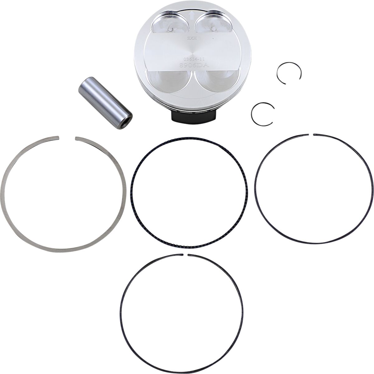 WOSSNER PISTON KIT FORGED STEEL OEM REPLACEMENT / SHERCO / SIZE STANDARD 8906DA