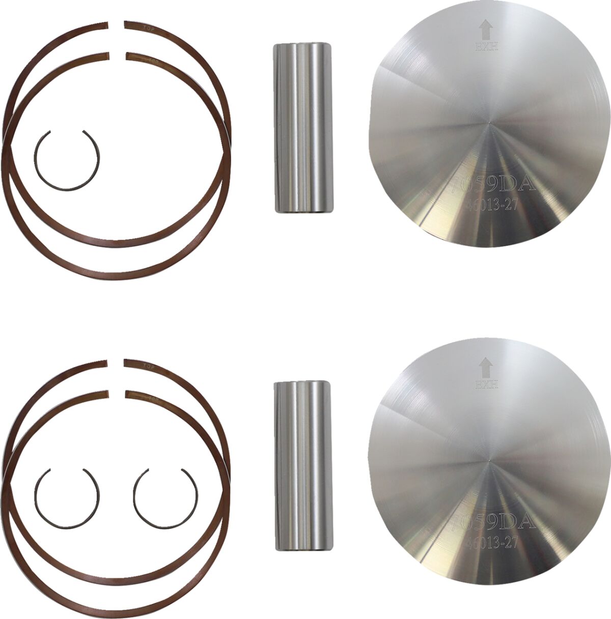WOSSNER PISTON KIT STD ARCTIC CAT 84 8 K7059DA-2
