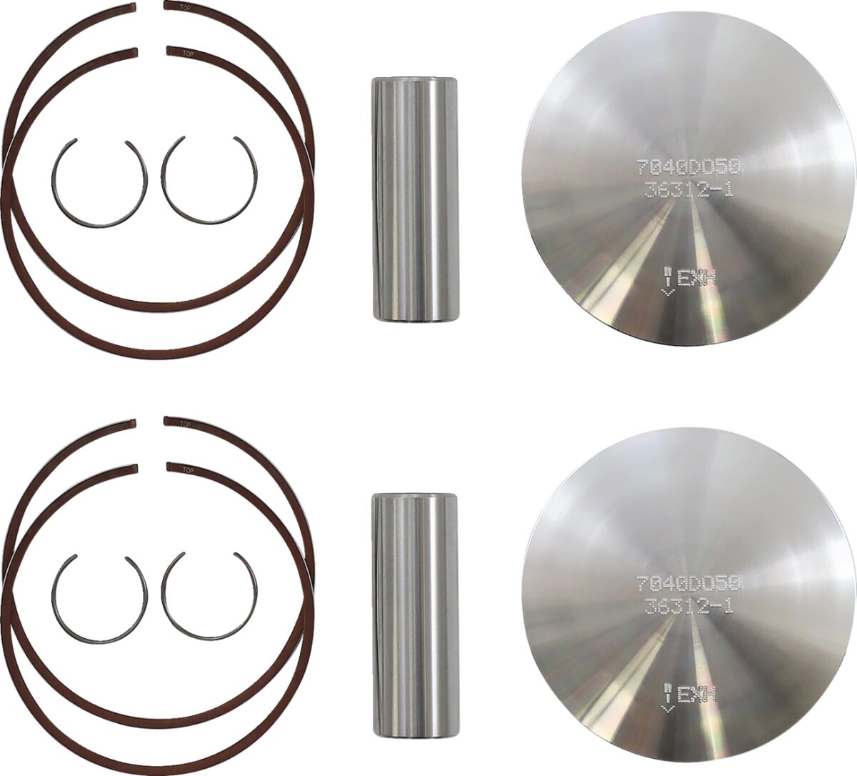 WOSSNER PISTON KIT STD POLARIS 70.87 O K7040D050-2