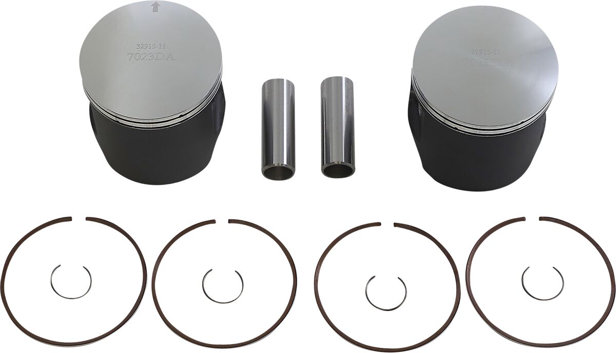 WOSSNER PISTON KIT STD SKIDOO/LYNX 81 K7023DA-2