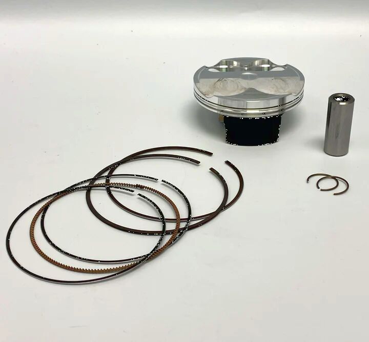 WOSSNER PISTON KIT STD KX250 23-24/KX250X 23-24 77.97 C 4076DC