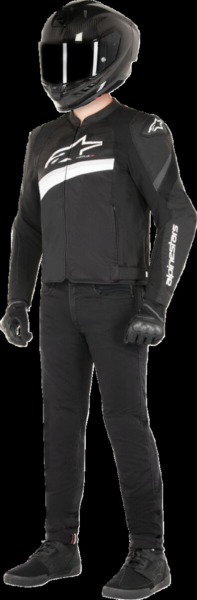 ALPINESTARS (ROAD) JACKET T-GP+R V4 AIR BLK/WHT L 3300624-12-L